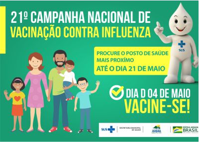 Juquiá Inicia Campanha de Vacinação Contra a Influenza