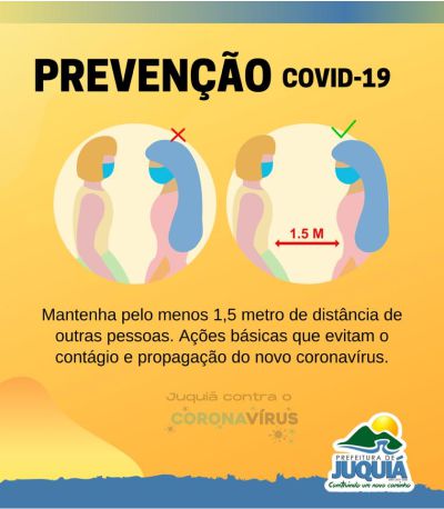 Prevenção Covid-19: Mantenha Distância