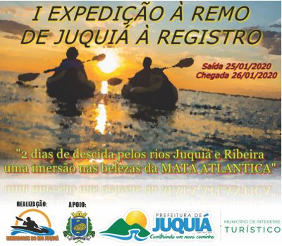 I Expedição a Remo de Juquiá a Registro.