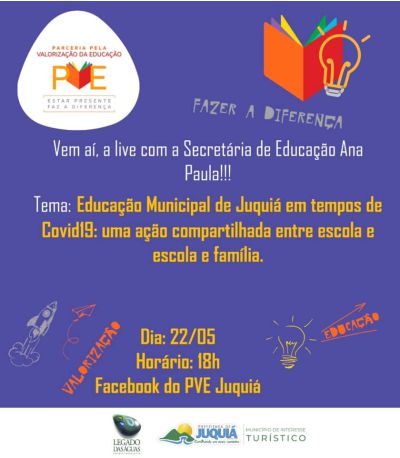 Educação Municipal de Juquiá em tempos de Covid-19