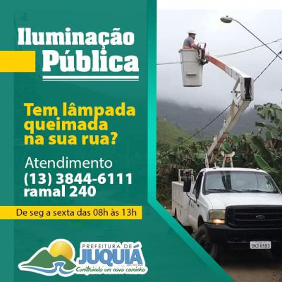 Manutenção da Iluminação Pública