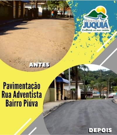 Pavimentação Rua Adventista