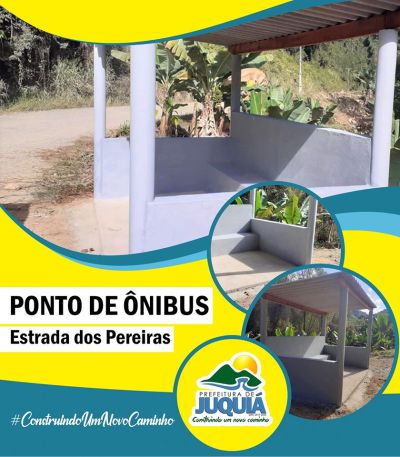 Reforma do Ponto de Ônibus da Estrada dos Pereiras