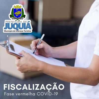 Prefeitura Realiza Fiscalização e Orientação sobre a Fase Vermelha