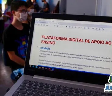 Estagiários da Secretaria de Educação Realizam Treinamento para Plataforma Digital de Apoio ao Ensino