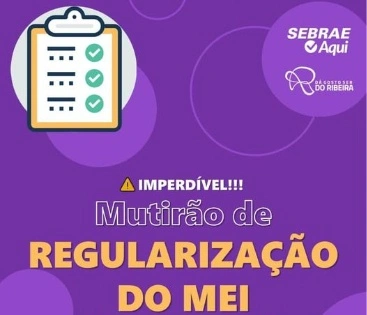 Foto Sebrae Realiza Mutirão para Orientar MEIS a se Regularizarem no Vale do Ribeira