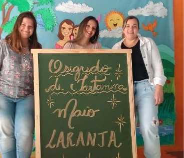 Imagem Maio Laranja nas Escolas de Educação Infantil