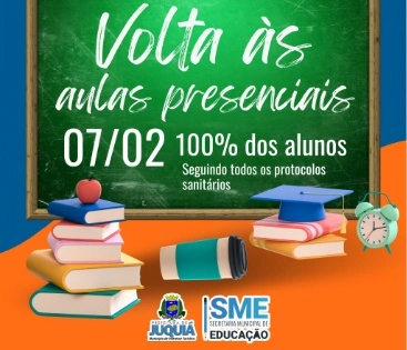 Volta às Aulas Presenciais em 7 de Fevereiro