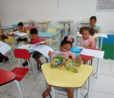 Imagem Entrega de Material Apostilado para Educação Infantil