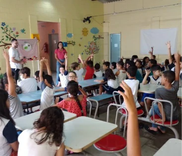 Imagem Secretaria de Educação Organiza Projeto Educacional Voltado à Conscientização da Alimentação dos Alunos